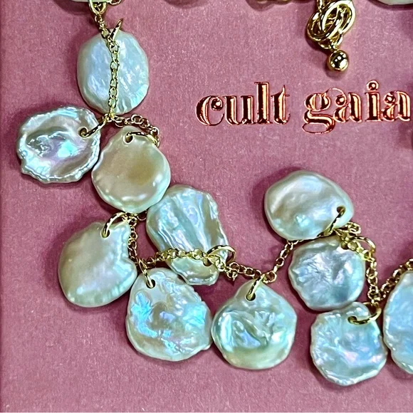 🌺🎉HP🎉🌺 NWT Cult Gaia Freshwater Cultured Pearl Choker